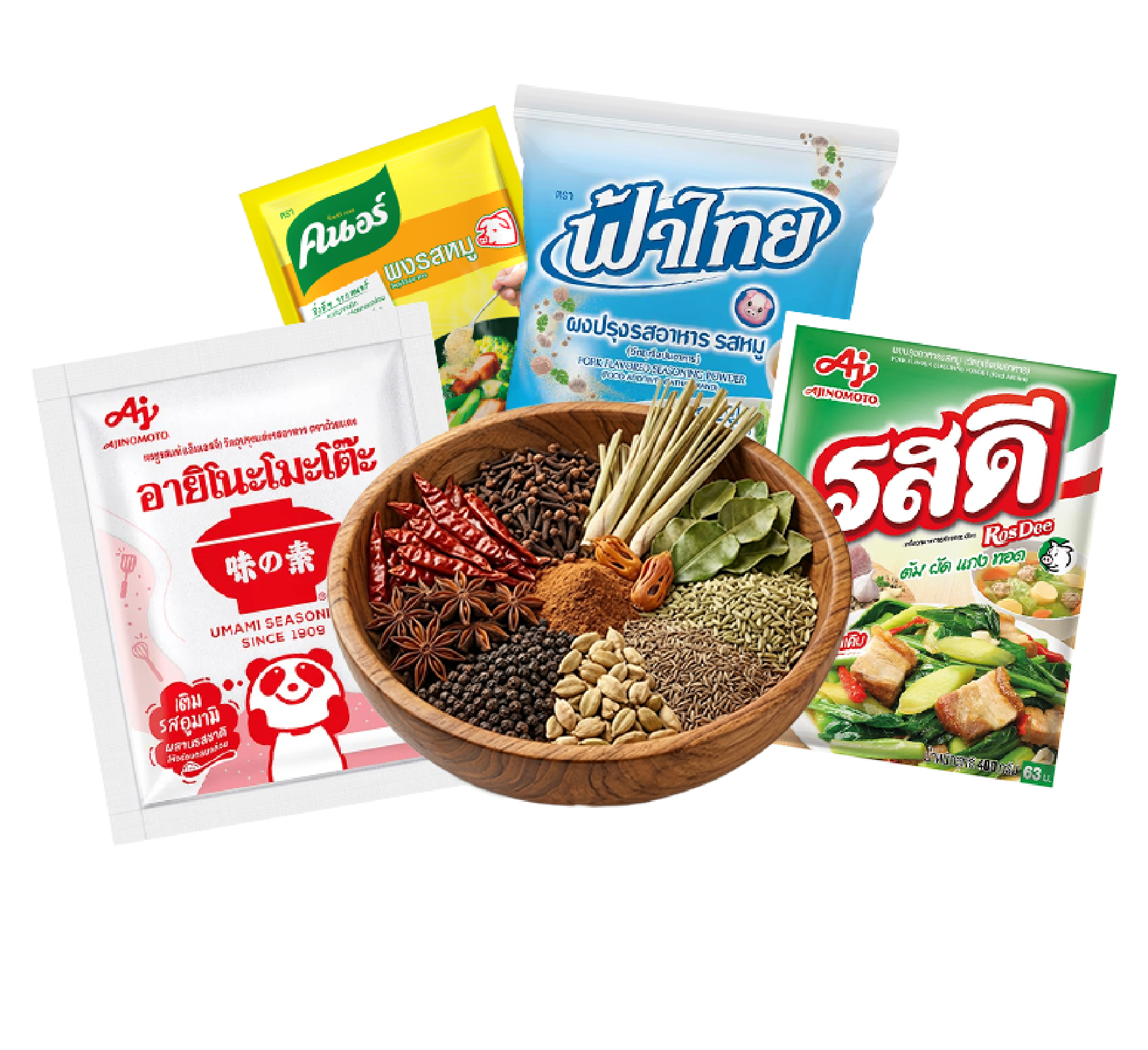 ผงปรุงรสและเครื่องเทศ